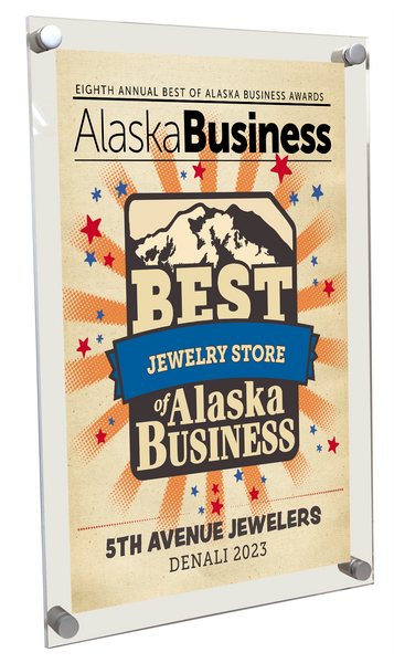Commemorative Best of Alaska Business Acrylic Plaque