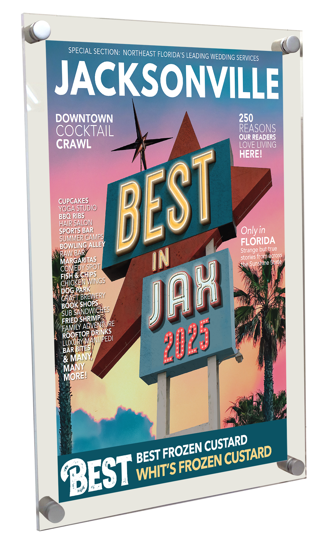Jacksonville Magazine - Best in Jax - Acrylic Plaques