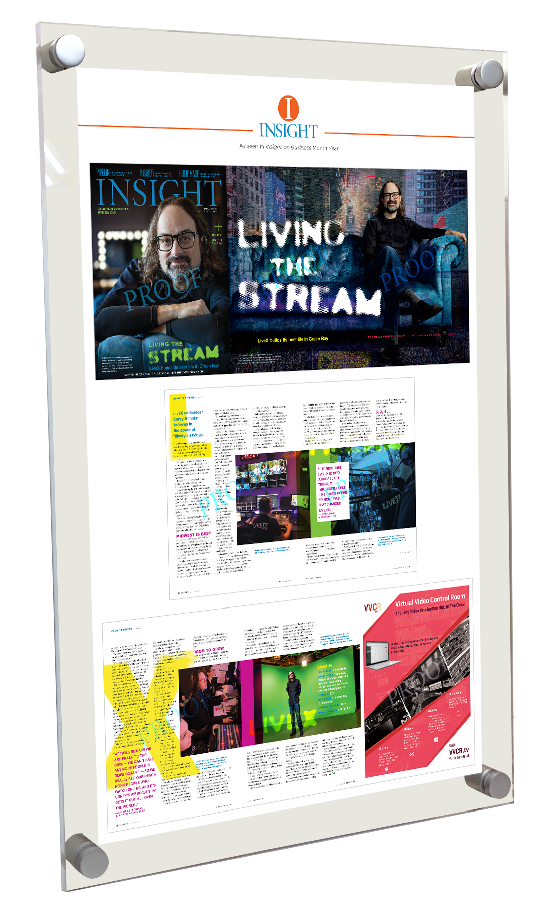 INSIGHT - Cover Story & Feature - Acrylic Plaques