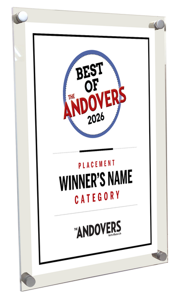 N. Boston Media Group - Best of Awards - Acrylic Plaque