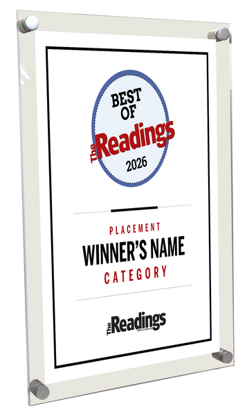 N. Boston Media Group - Best of Awards - Acrylic Plaque