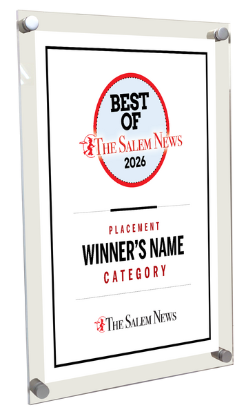 N. Boston Media Group - Best of Awards - Acrylic Plaque