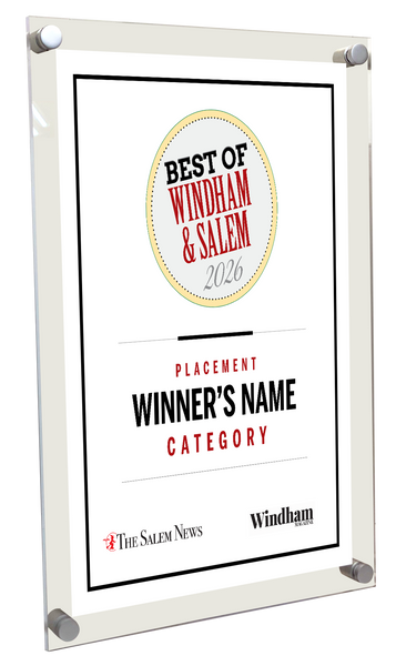 N. Boston Media Group - Best of Awards - Acrylic Plaque