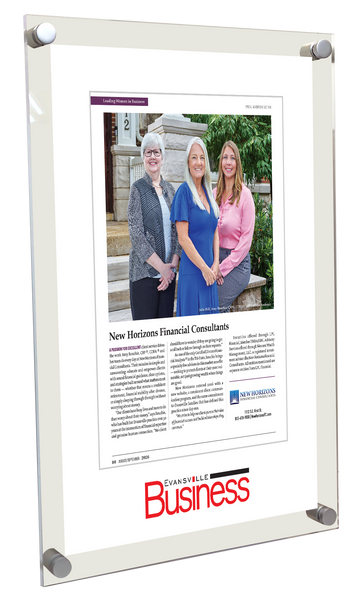Evansville Business - Leading Women in Business - Acrylic Plaques