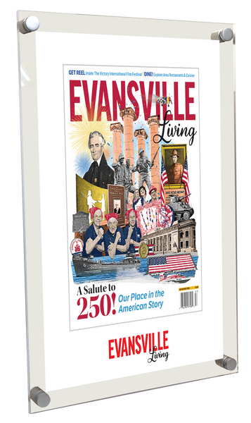 Evansville Living - Editorial Features  - Acrylic Plaques