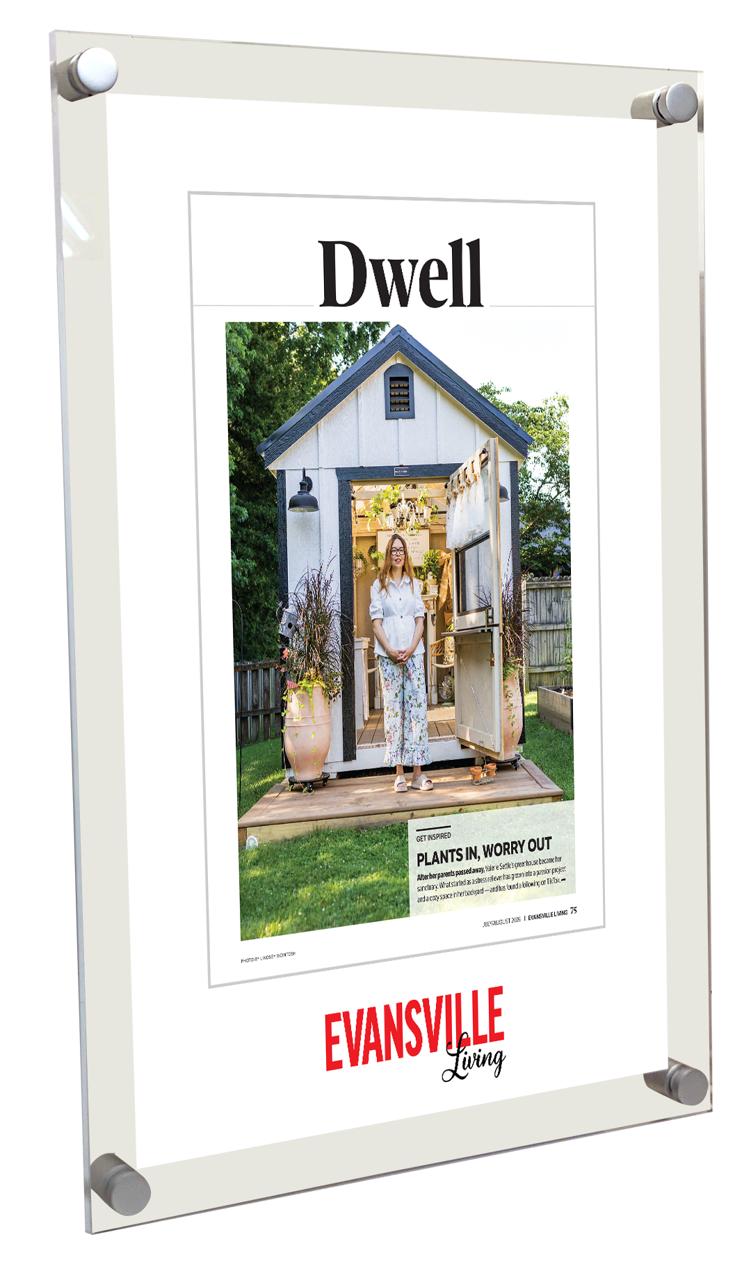 Evansville Living - Editorial Features  - Acrylic Plaques
