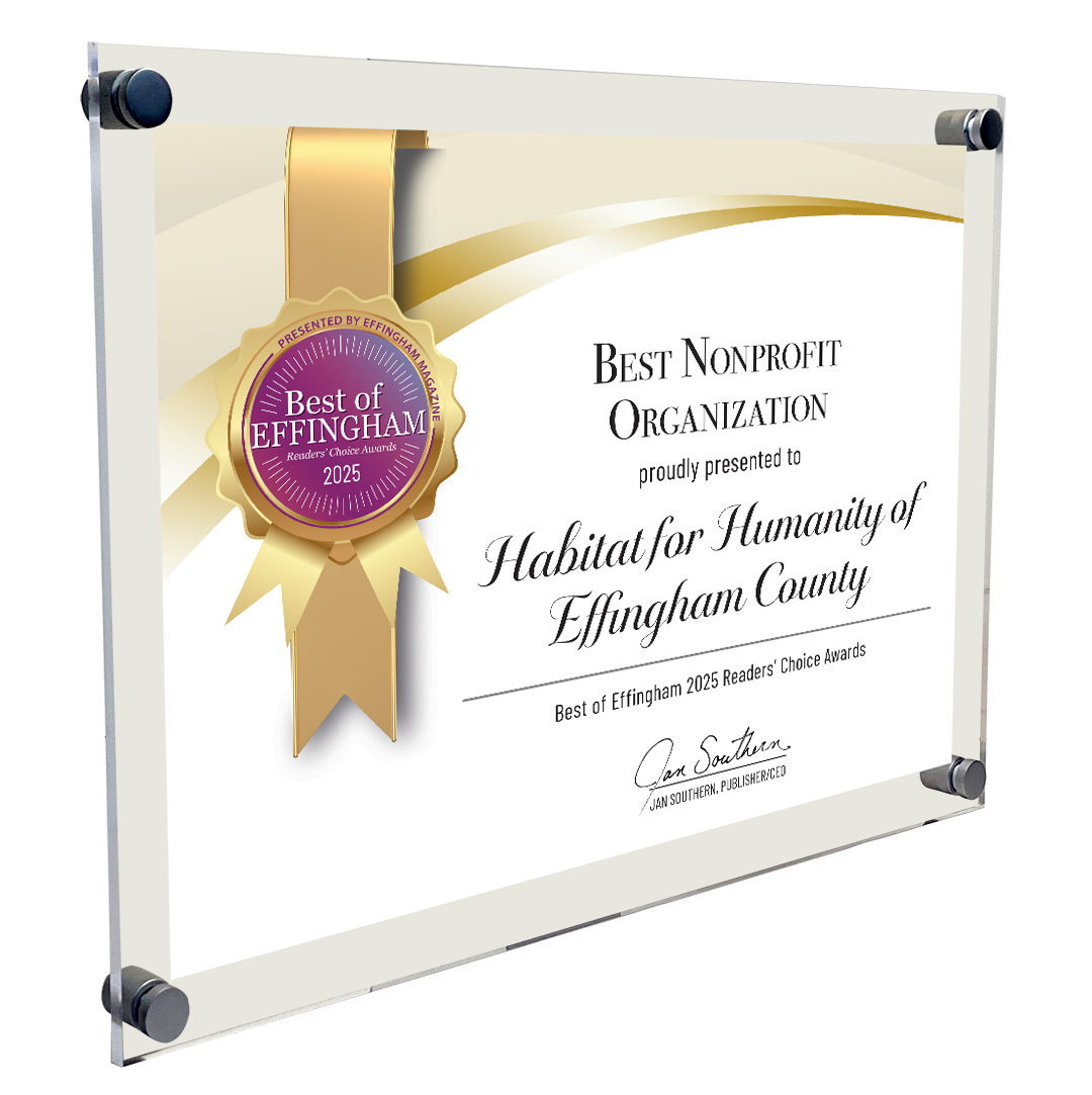 Best of Effingham - Acrylic Plaque