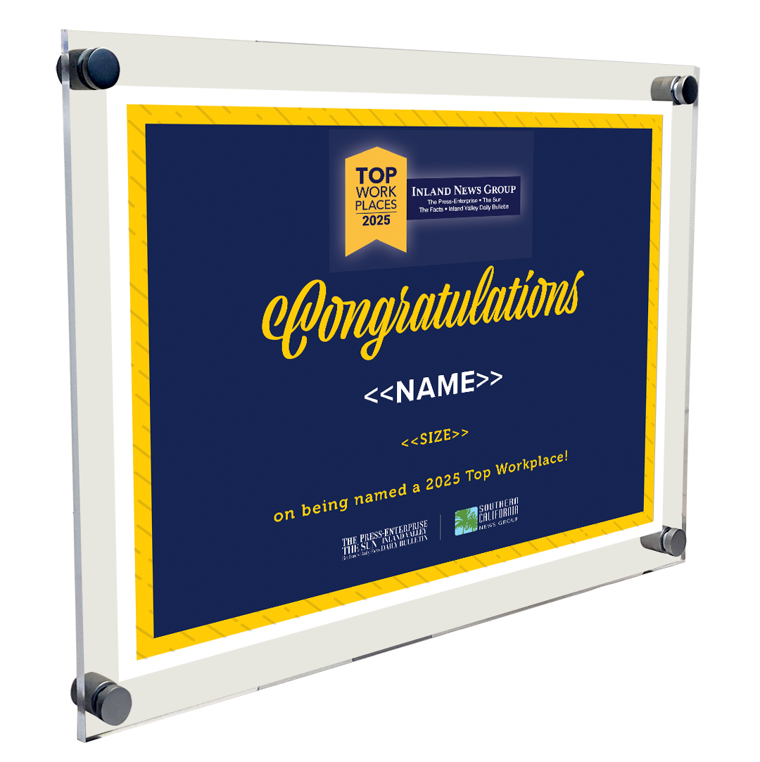 Top Work Places Inland - 10