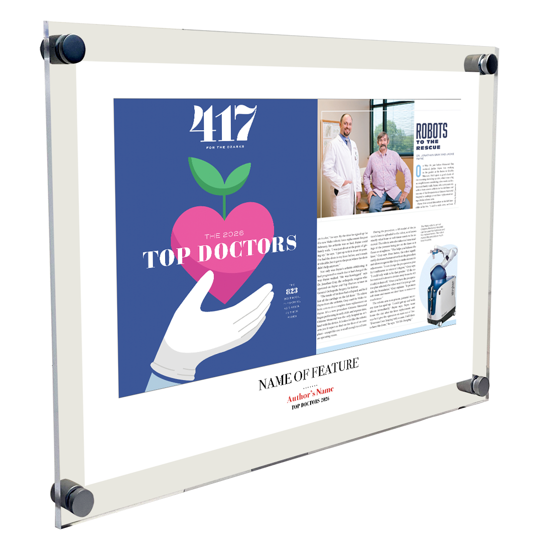 417 Magazine Top Doctor Acrylic Plaques