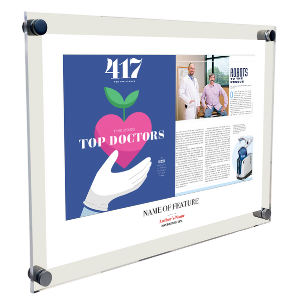417 Magazine Top Doctor Acrylic Plaques