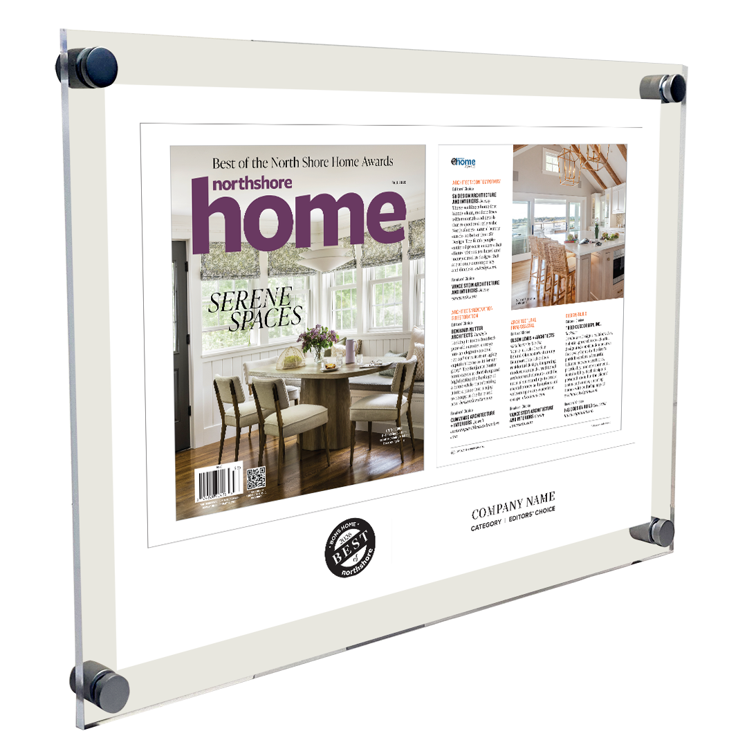 Northshore Home Magazine - As Seen In Best of Northshore Home - Acrylic Plaques