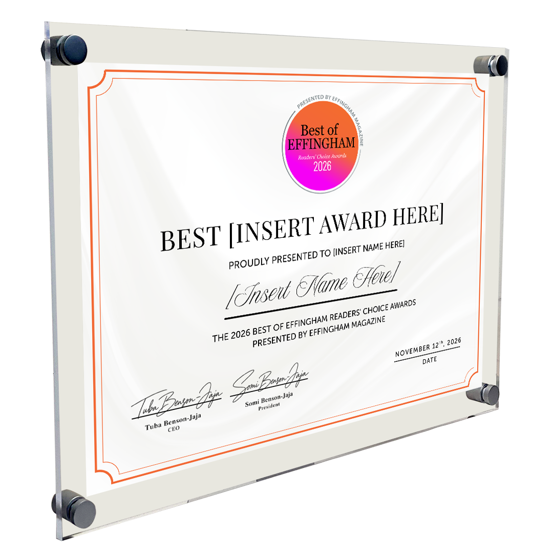Best of Effingham - Acrylic Plaque