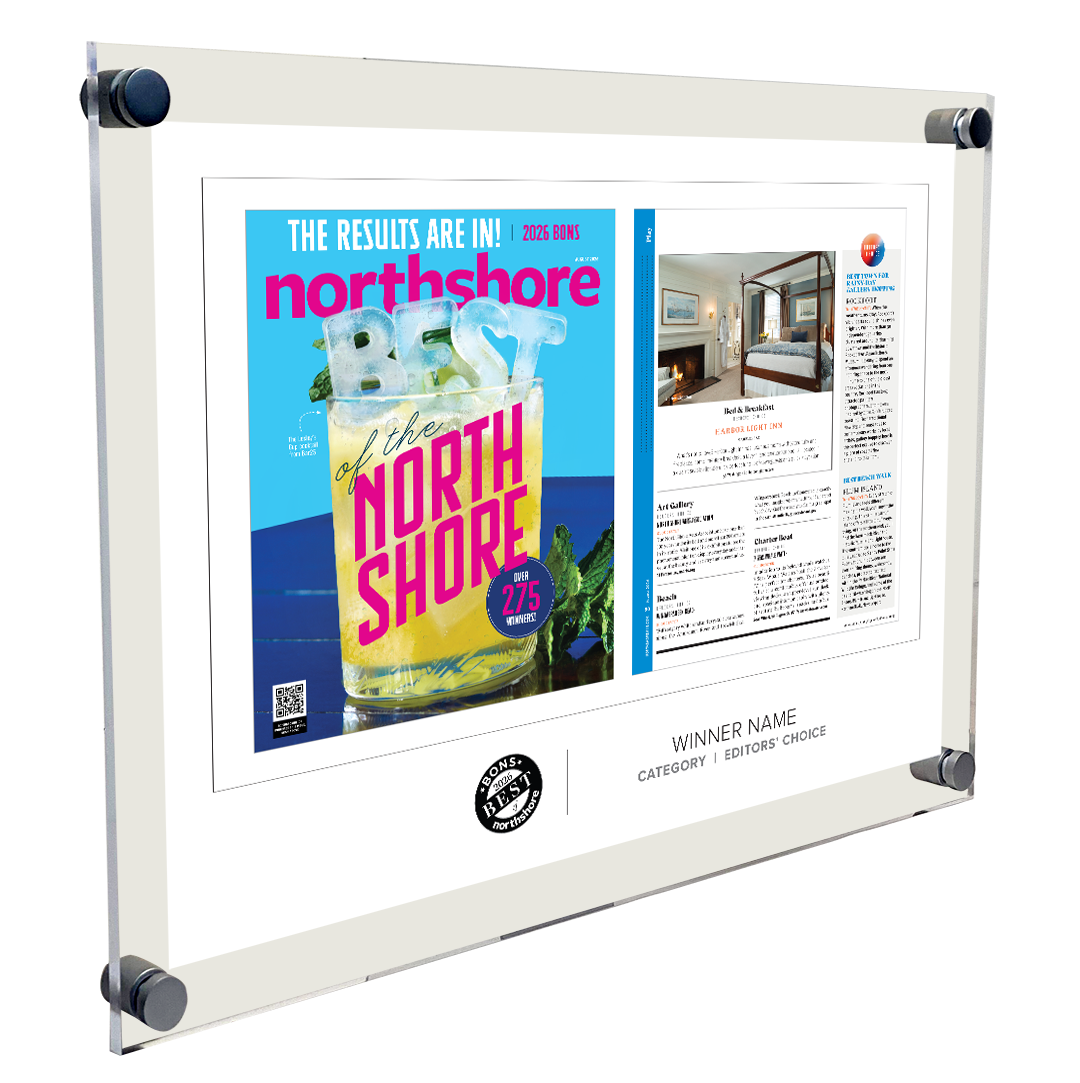 Northshore Magazine - As Seen In Best of Northshore - Acrylic Plaques