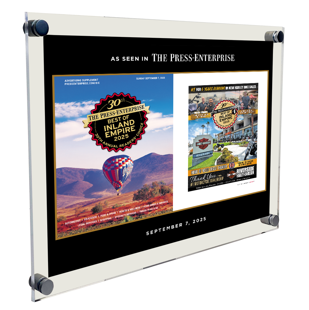 Best of Inland Empire Readers Choice - Acrylic Standoff