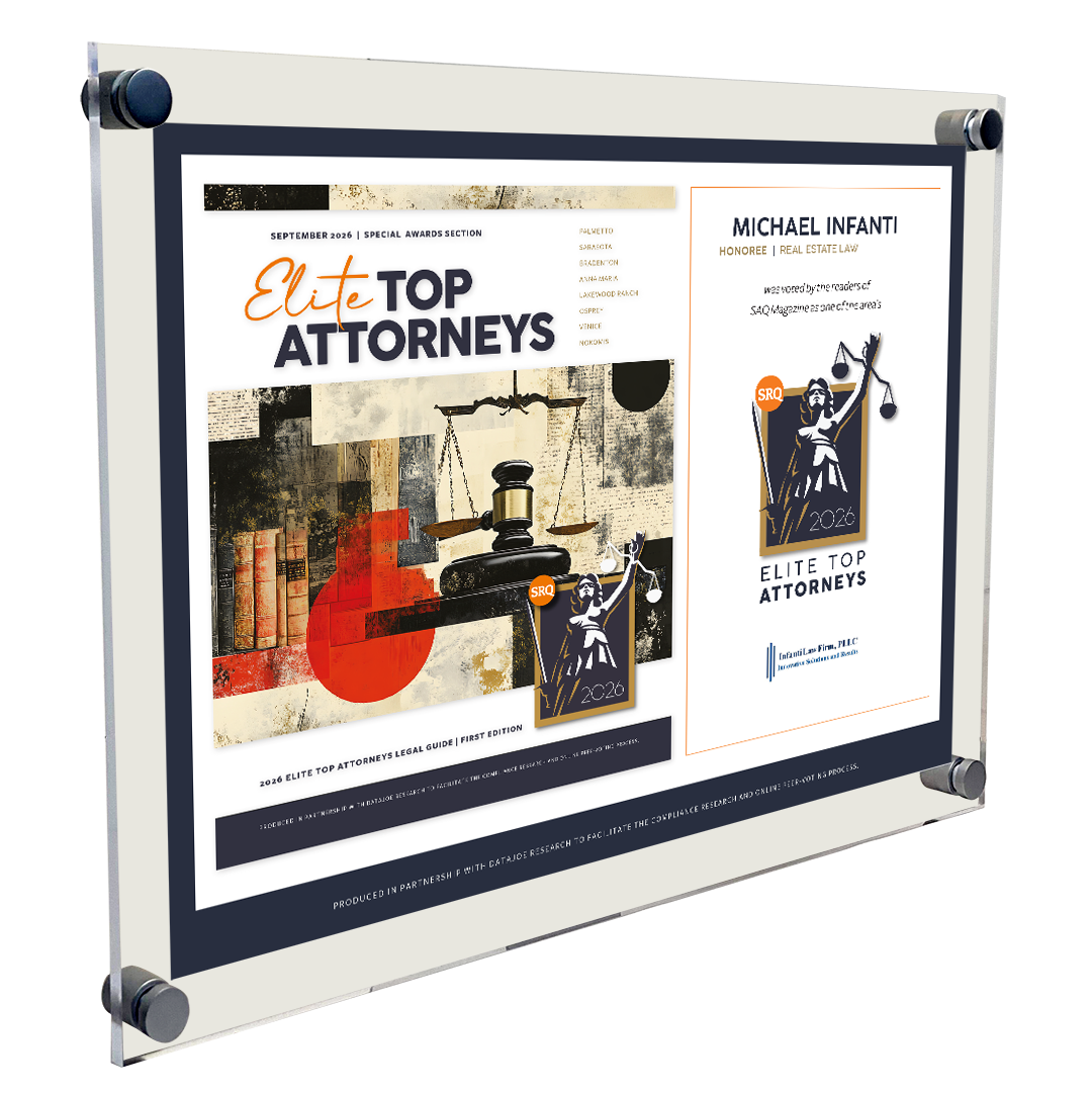 SRQ Elite Top Attorneys - Acrylic Plaques