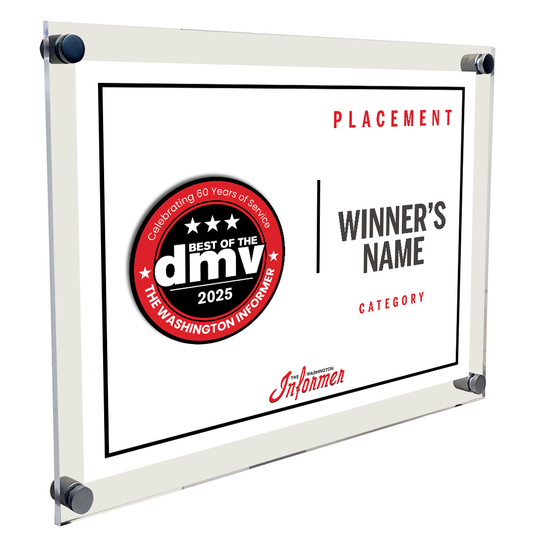 Washington Informer - Best of DMV - Acrylic Plaques