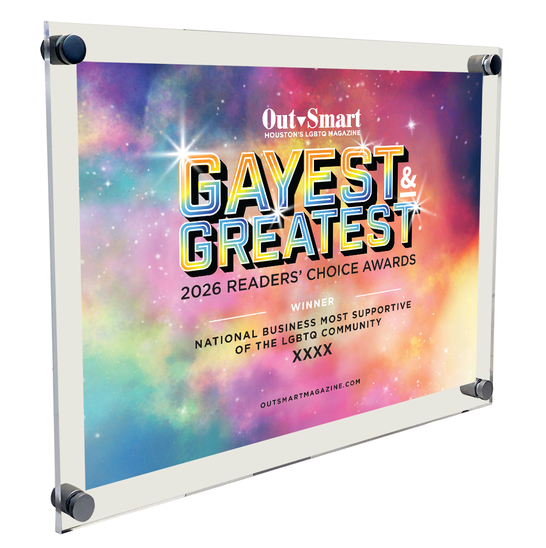 OutSmart - Gayest and Greatest Readers' Choice Awards - Acrylic Plaques