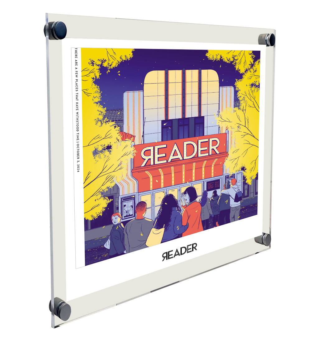 Chicago Reader Cover & Article Acrylic Plaque