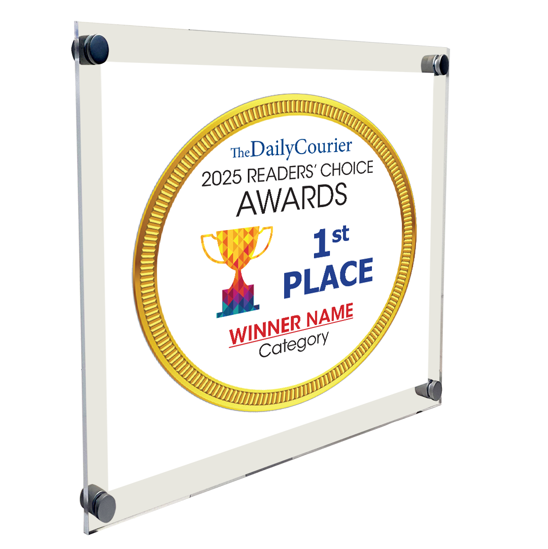 The Daily Courier - Readers' Choice Awards - Acrylic Plaques