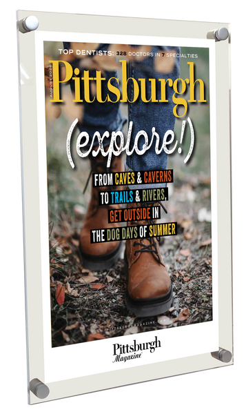 Pittsburgh Magazine - Articles & Covers - Acrylic Standoff Plaque