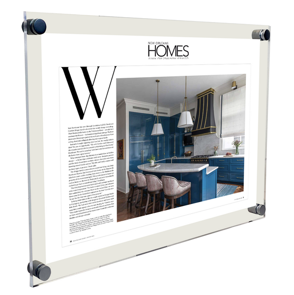 New Orleans Homes - Covers & Articles - Acrylic Plaques