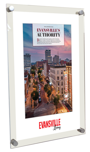 Evansville Living - Evansville’s Authority - Acrylic Plaques