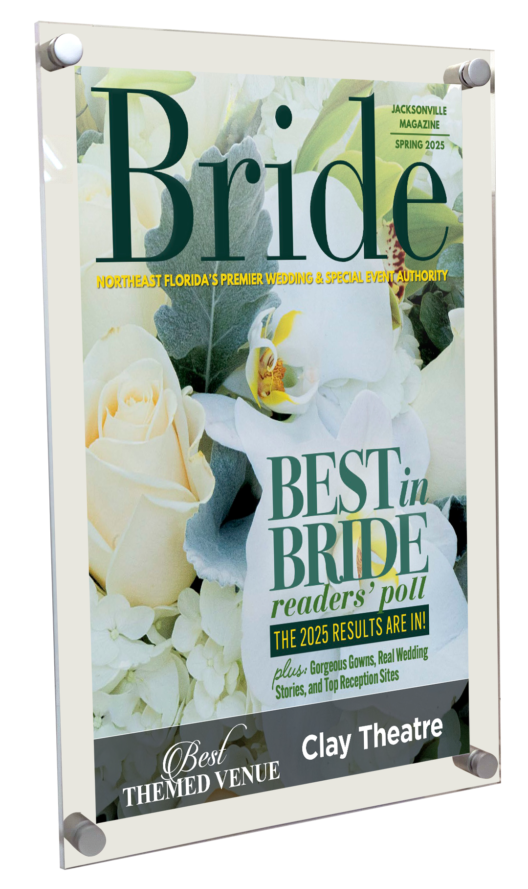 Jacksonville Magazine - Best in Bride - Acrylic Plaques