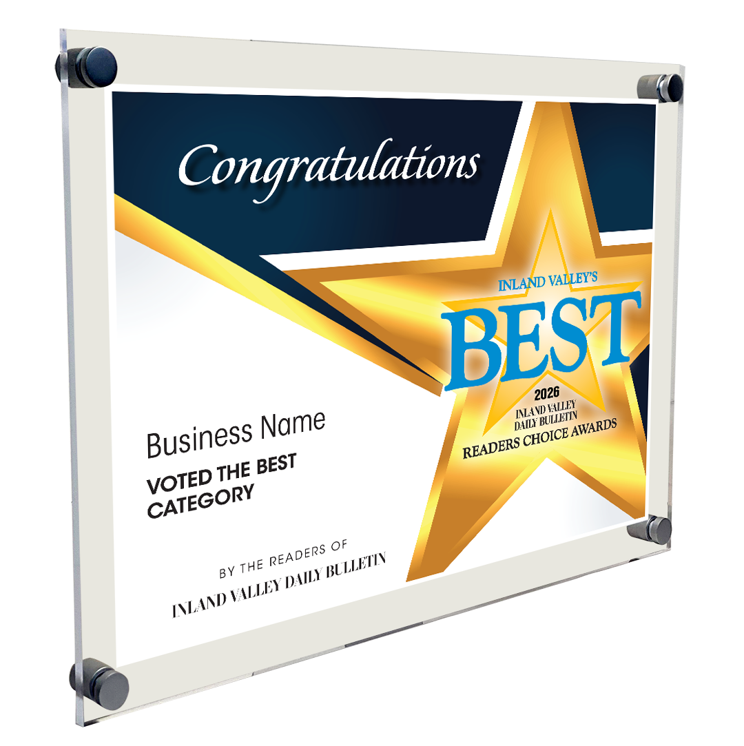 IVDB Best Of and Readers Choice Certificate - 10