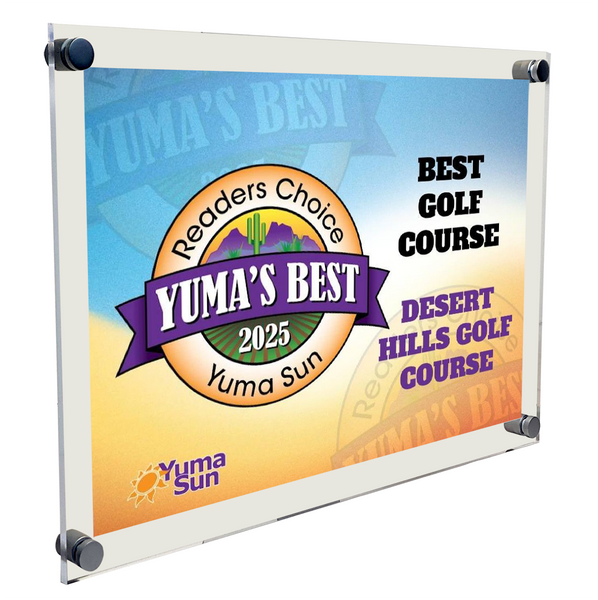 Yuma's Best - Acrylic Plaques