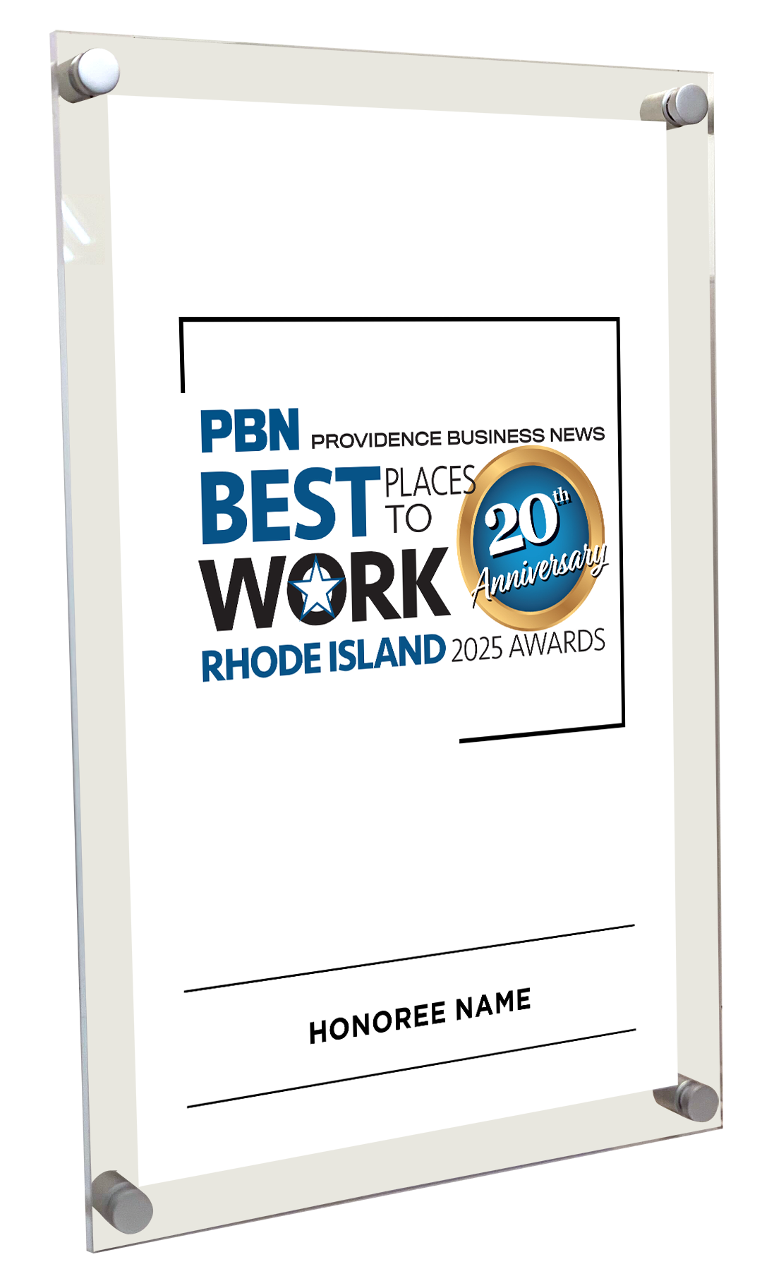 PBN Awards - Logo Only Version - Acrylic Standoff