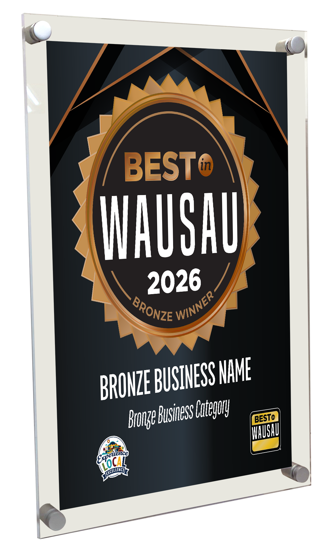Best in Wausau - Acrylic Plaques