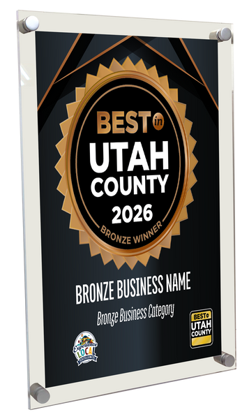 Best in Utah County - Acrylic Plaques