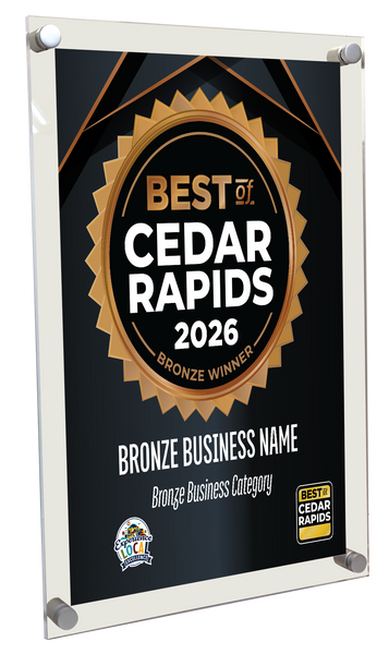 Best of Cedar Rapids - Acrylic Plaques