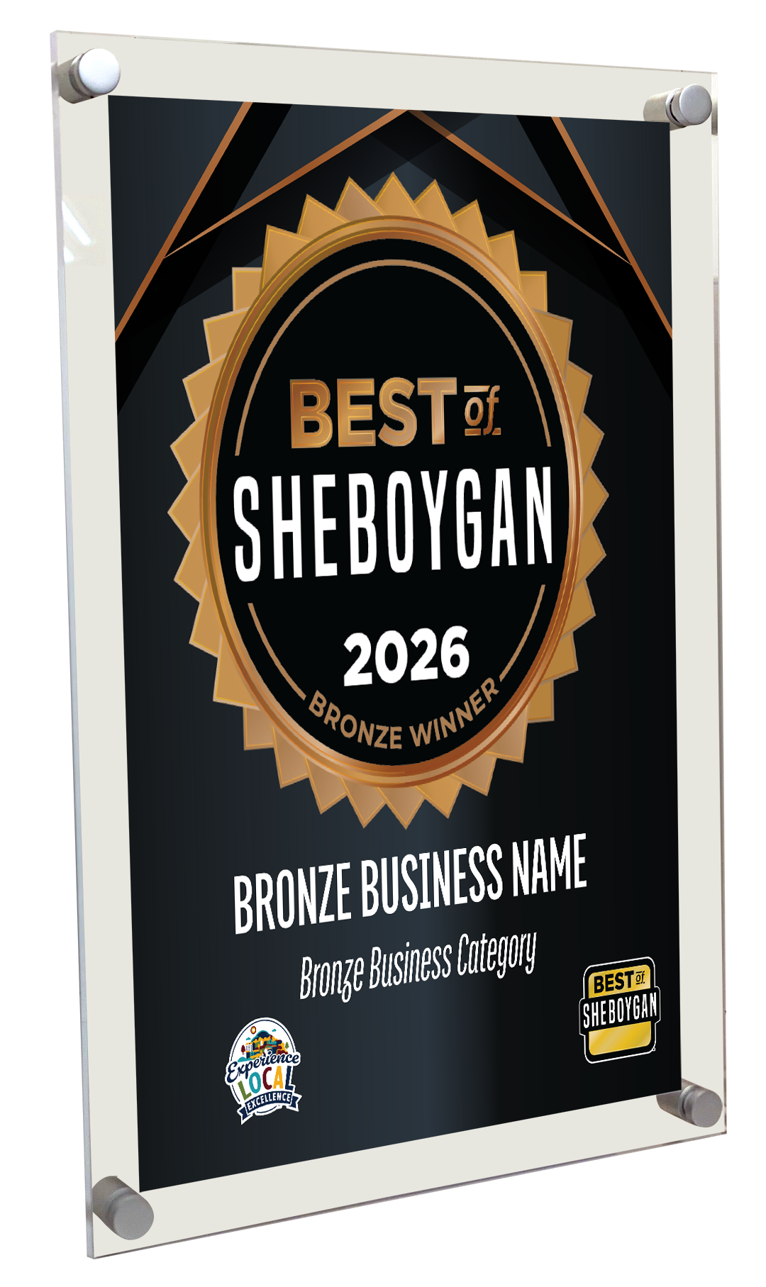 Best of Sheboygan - Acrylic Plaques