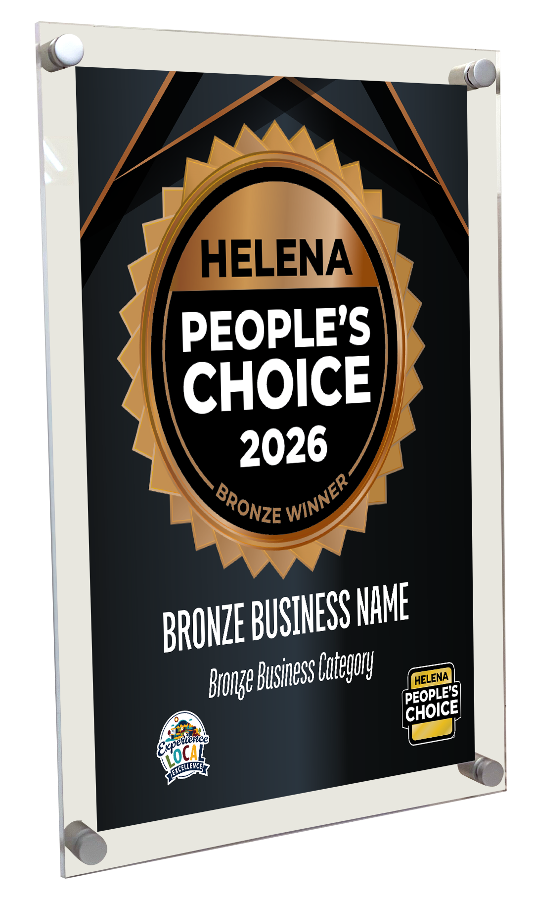 Helena People's Choice - Acrylic Plaques