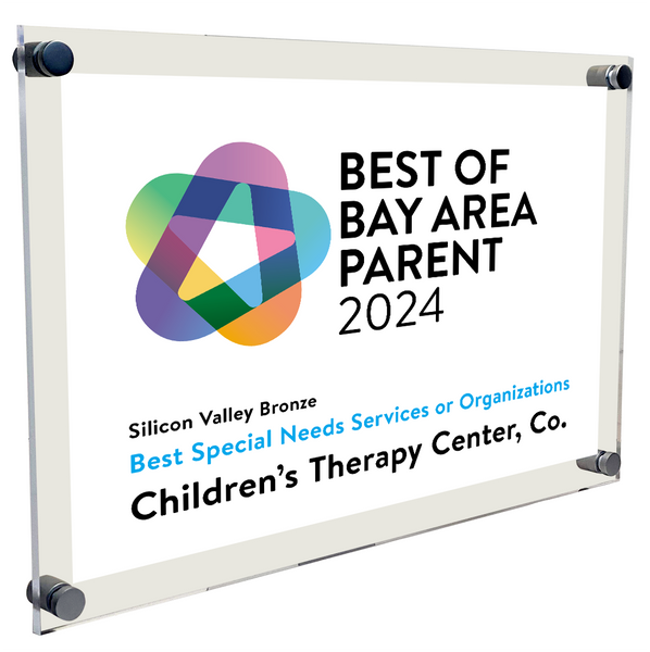 Best of Bay Area Parent Award Plaque