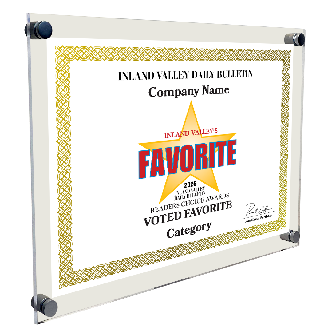 IVDB Best Of and Readers Choice Certificate - 10