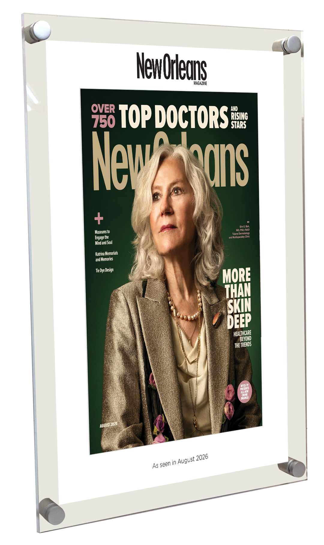 New Orleans Magazine - Covers & Articles - Acrylic Plaques