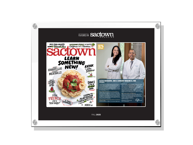 Sactown Magazine - Ask the Expert - Spread Acrylic Plaques