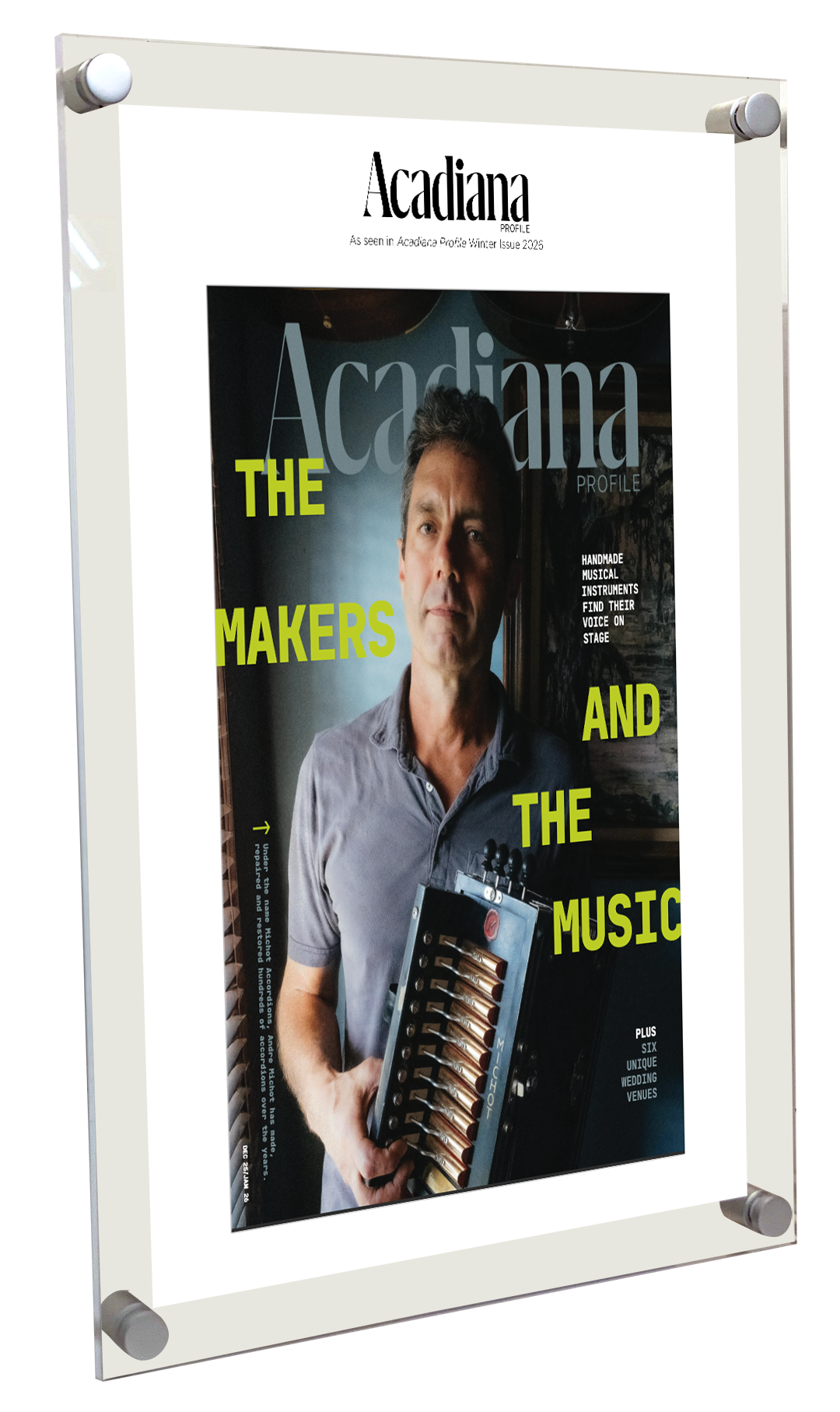 Acadiana Profile - Covers & Articles - Acrylic Plaques
