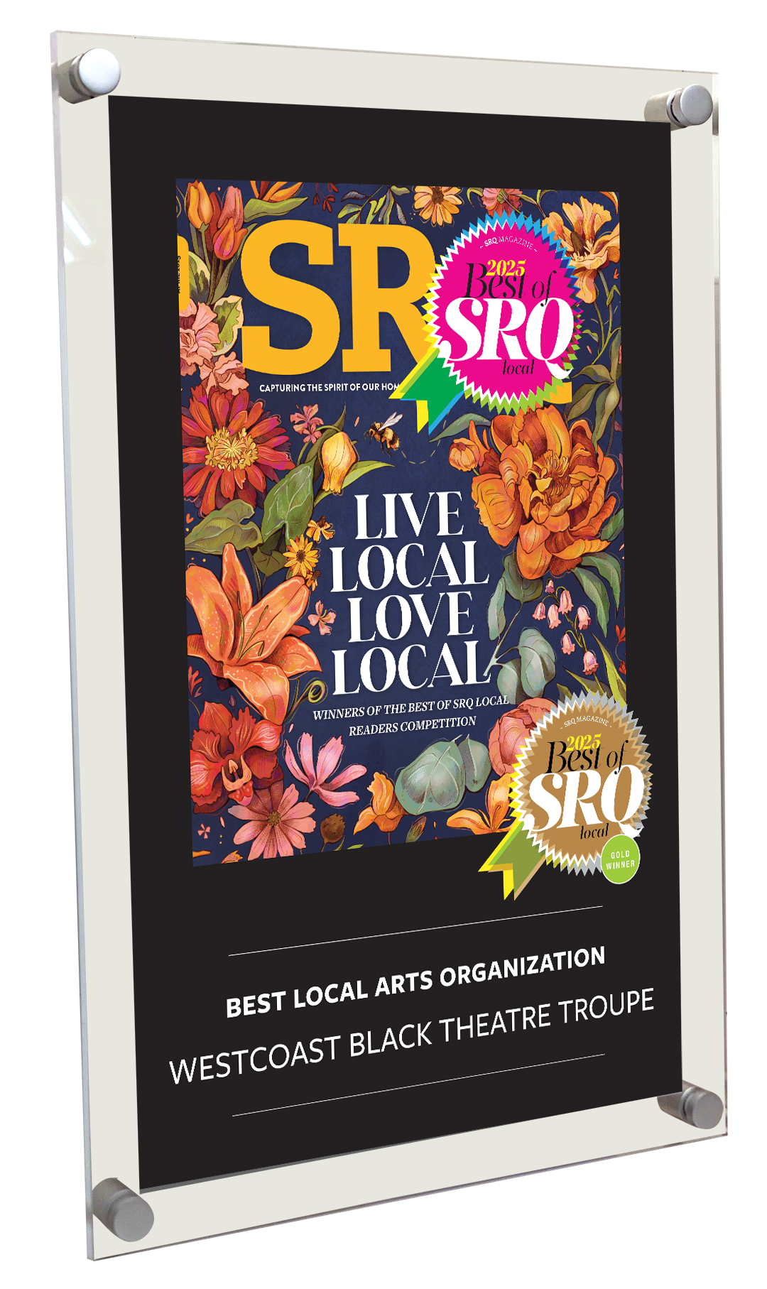 Best of SRQ - Cover - Acrylic Plaques