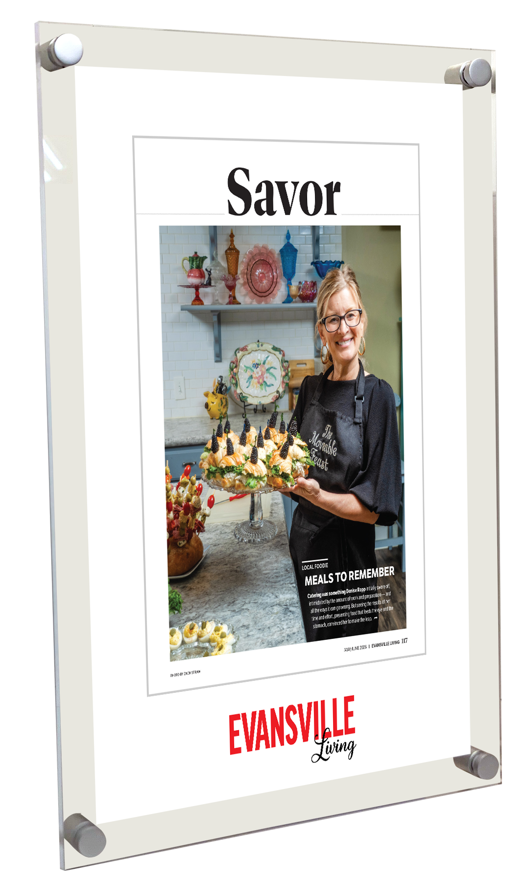 Evansville Living - Editorial Features  - Acrylic Plaques