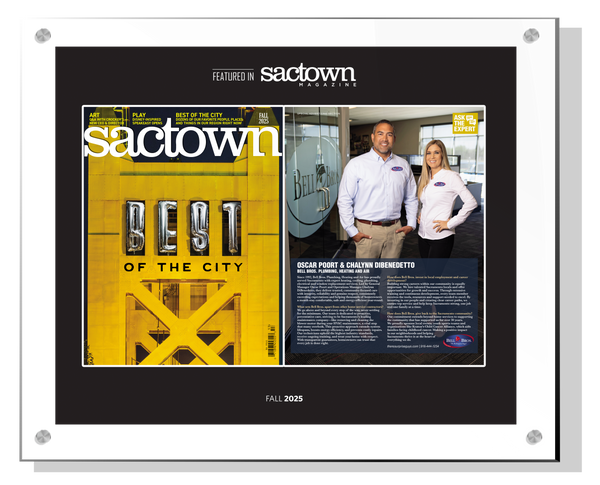 Sactown Magazine - Ask the Experts - Spread Acrylic Plaques