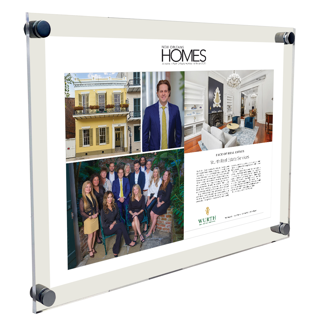 New Orleans Homes - Faces of Design - Acrylic Plaques