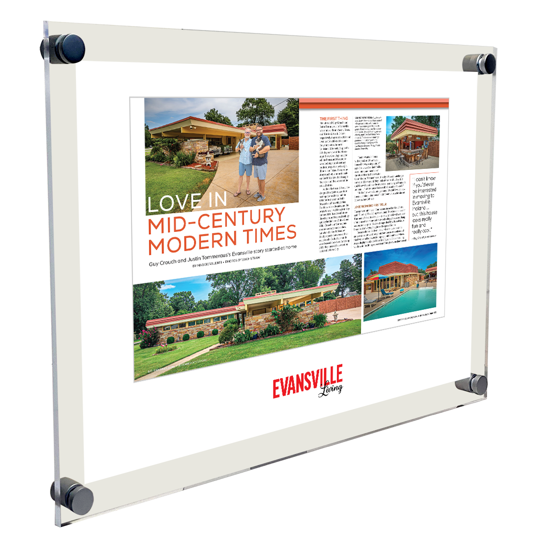 Evansville Living - Editorial Features  - Acrylic Plaques
