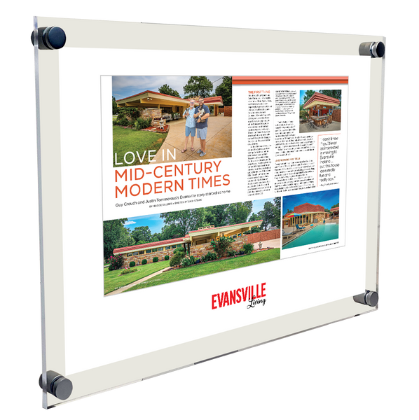 Evansville Living - Editorial Features  - Acrylic Plaques