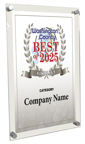 Best of Washington County New York - Acrylic Standoff Plaque