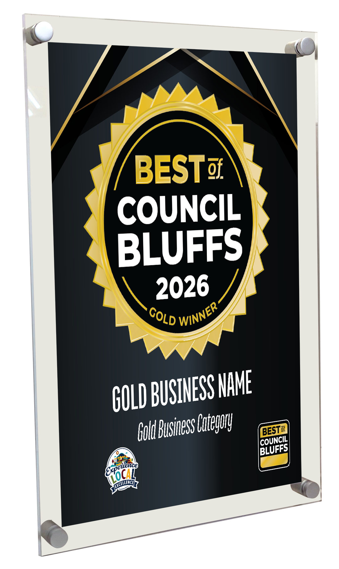 Best of Council Bluffs - Acrylic Plaques