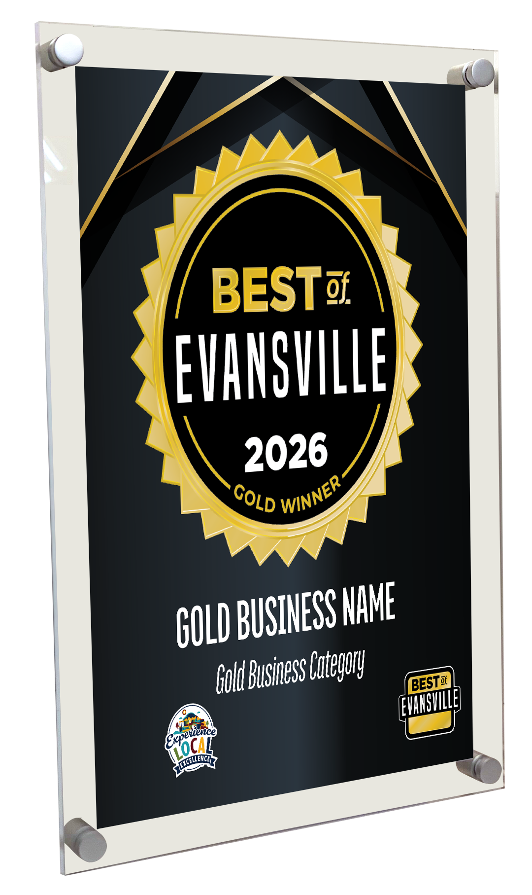 Best of Evansville - Acrylic Plaques