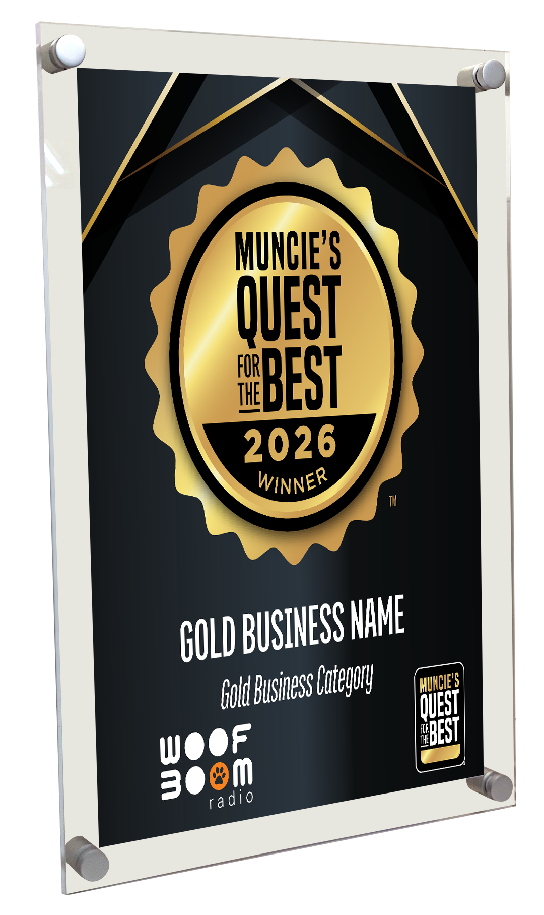 Muncie's Quest for the Best - Acrylic Plaques